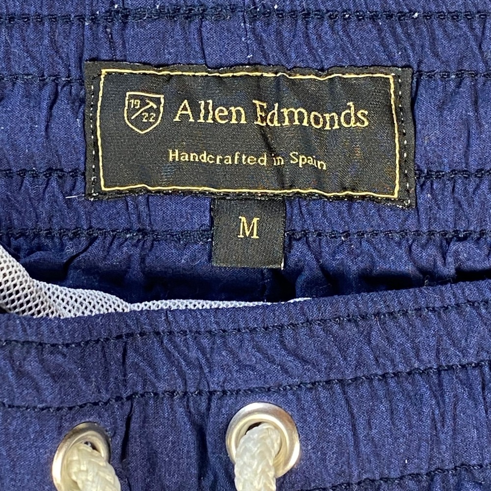 Allen Edmonds Mens Swim Trunks M Blue Anchor Stripe Board Shorts Bundle 2pk - Picture 5 of 16